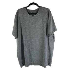 Champion Mens Heather Gray Athletic T-Shirt Size 2XL